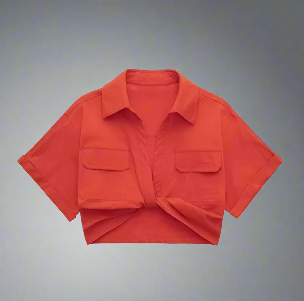 Denise Twisted Front Top