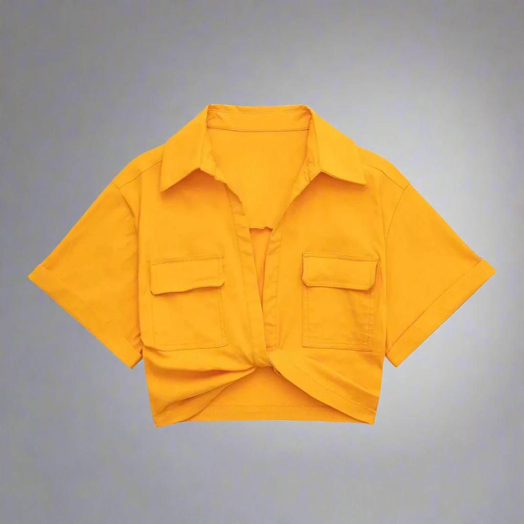 Denise Twisted Front Top