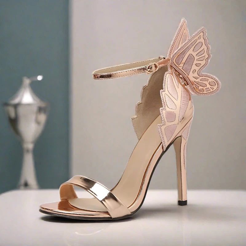Mimi Butterfly High Heel Sandal