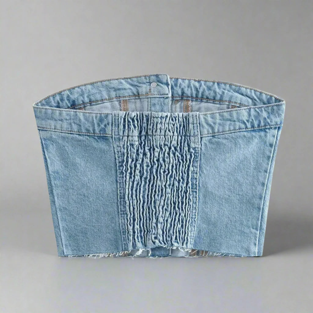 Tiffany Denim Tube Top