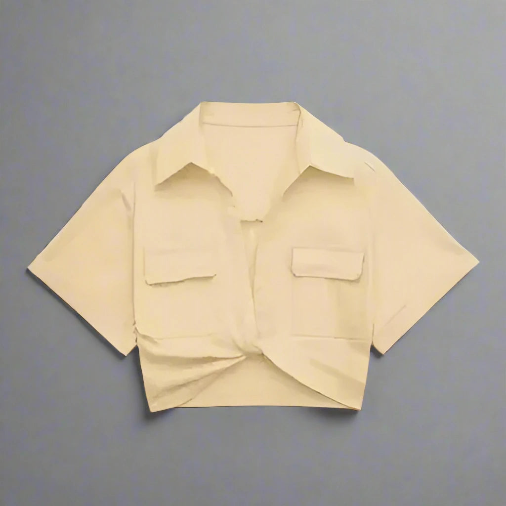 Denise Twisted Front Top