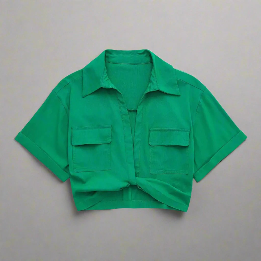 Denise Twisted Front Top
