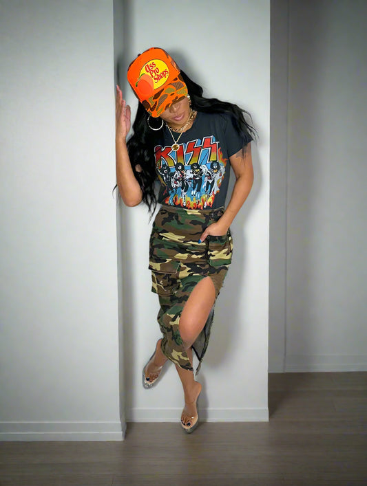 Nadine Camo Skirt