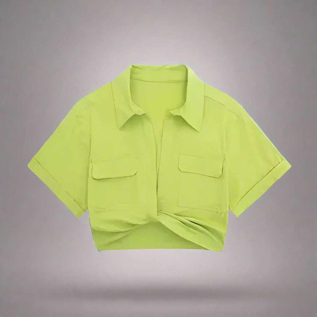 Denise Twisted Front Top