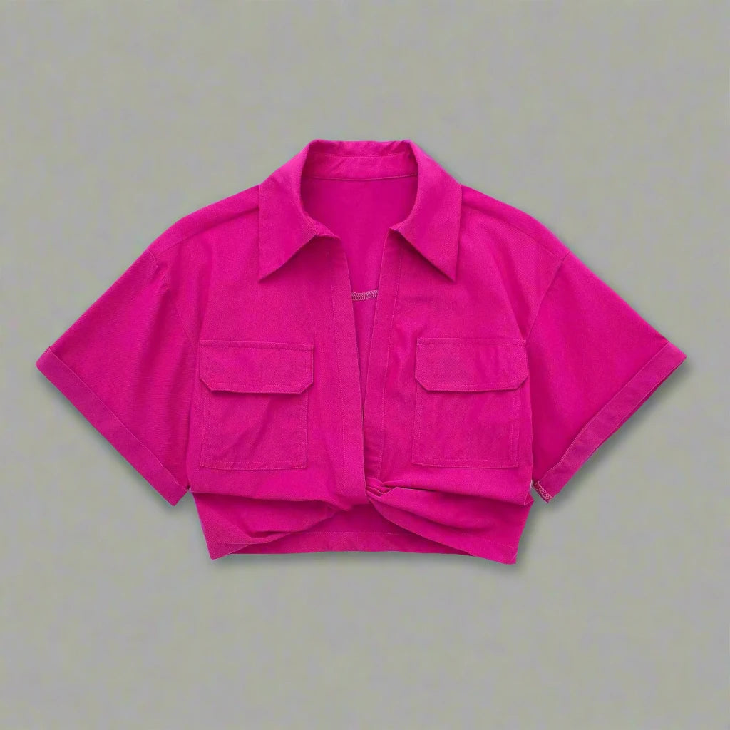 Denise Twisted Front Top