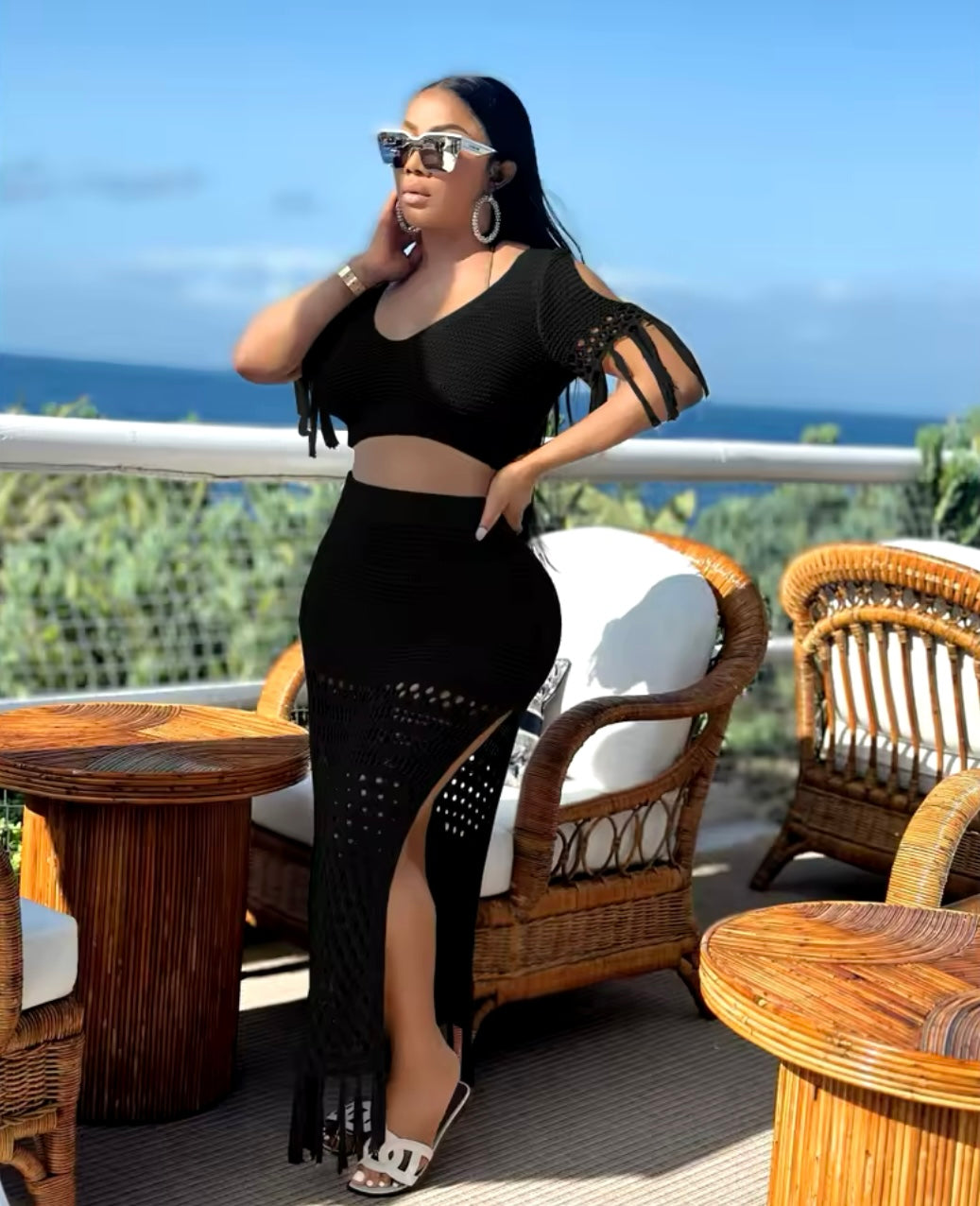 Monica Skirt Set