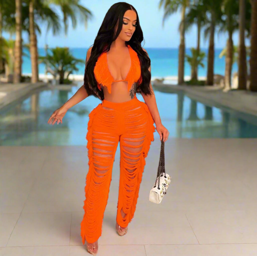 Tasha Beach Pant Set
