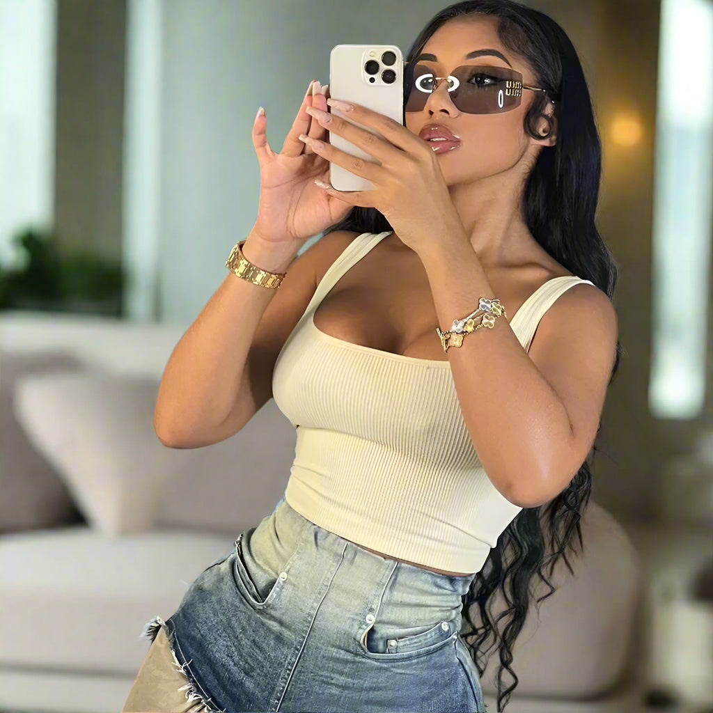 Alexis Denim Look Shorts