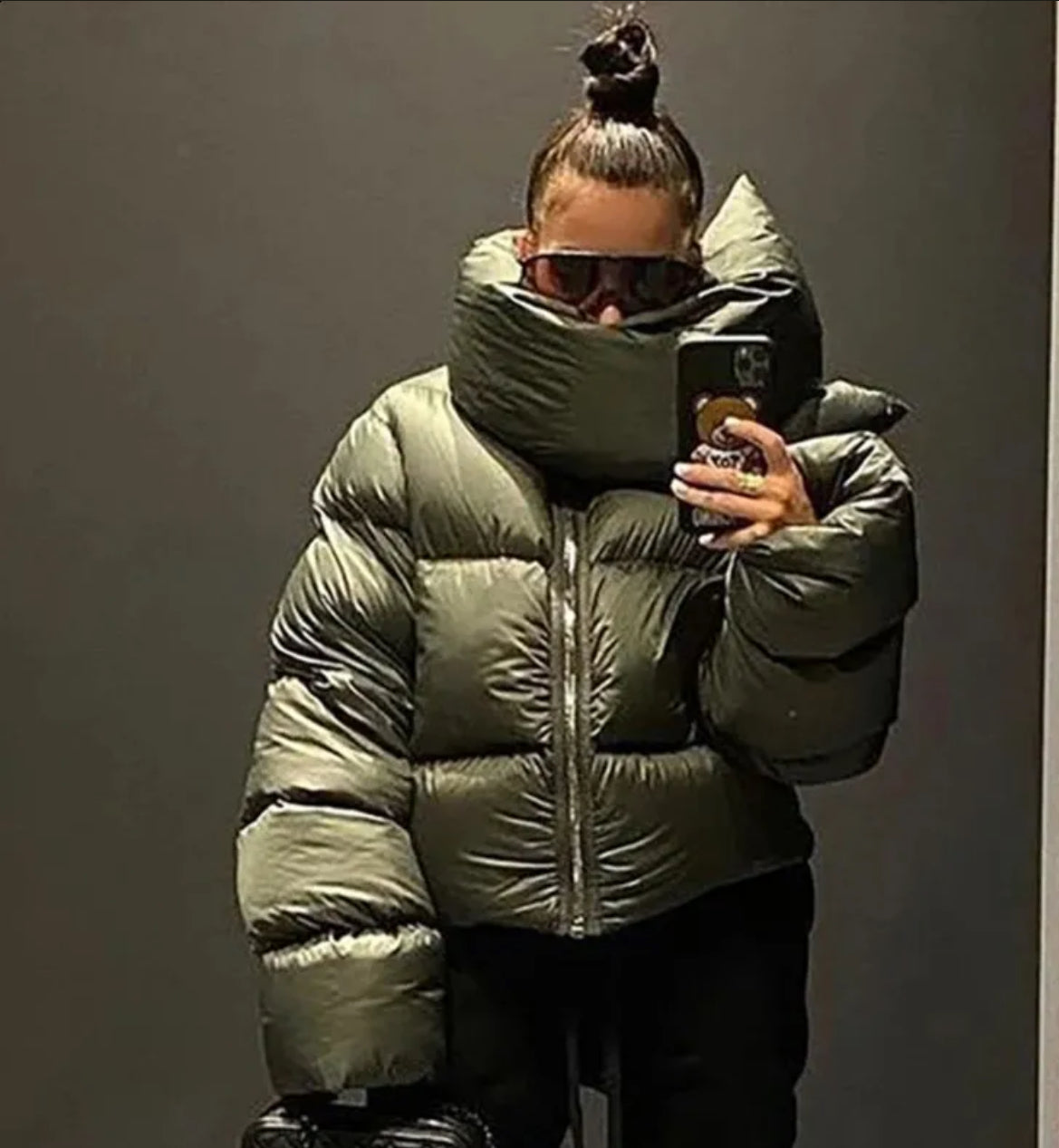 Nicole - High Neck Puffer Coat