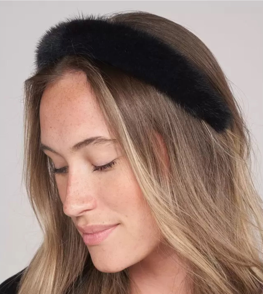 Miranda - Mink Fur Hair Band