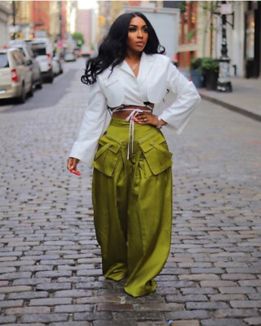 Vanessa Palazzo Cargo Pant