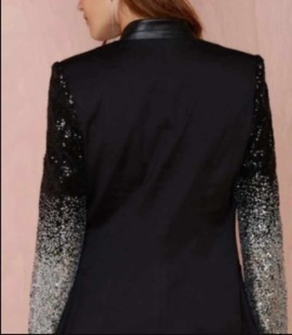 Tiffany - Blazer with Sequins Sleeve